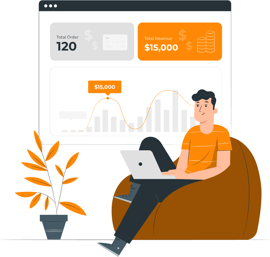 Revenue and growth systems illustration
